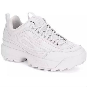 White Fila Disruptor 2 Premium